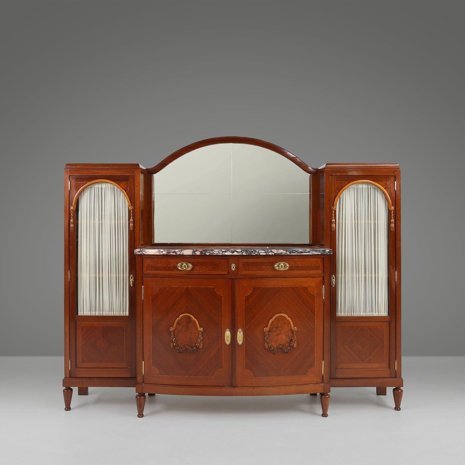 Art Deco Cabinet attributed to De Coene, Belgium 1930s-img